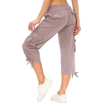 🔥90% OFF ONLY TODAY🔥Women's Quick-Dry Cargo Capris with Pockets