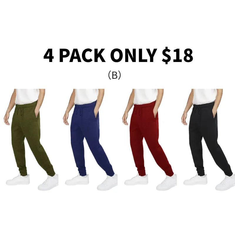 Men's Fleece Sports Jogging Pants