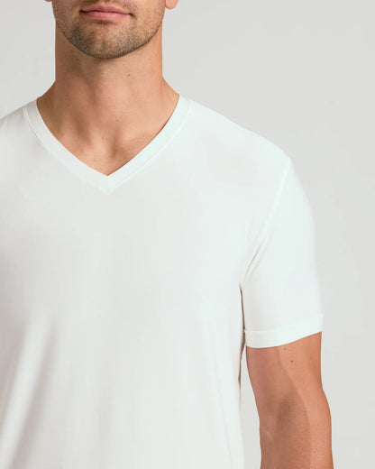 Men's Active V‐Neck Top for Workout & Daily Wear