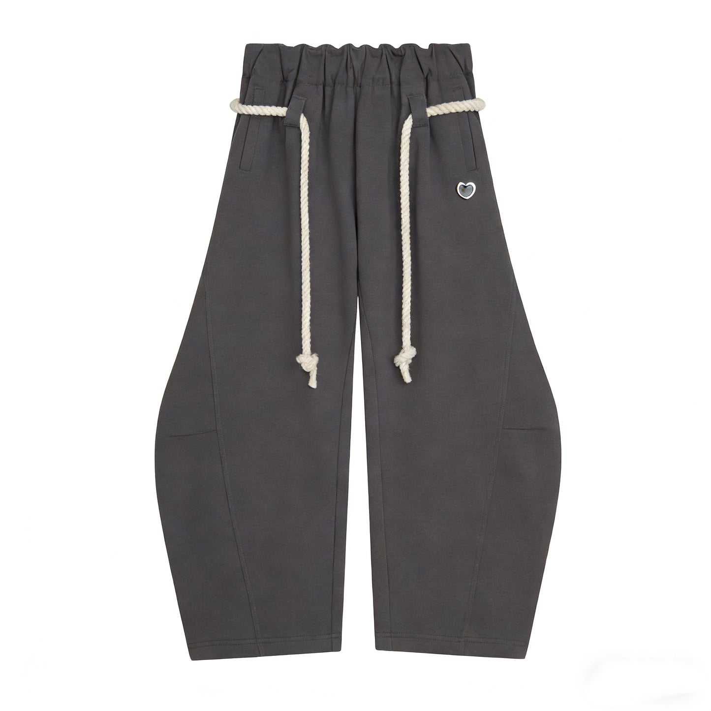 「90%OFF only today」 Baggy Wide Leg Pants for Women Casual Elastic Waist Lantern Trouser Sweatpants Womenswear Everyday Comfortable Nautical Rope Drawstring Unisex Fit 155-185cm