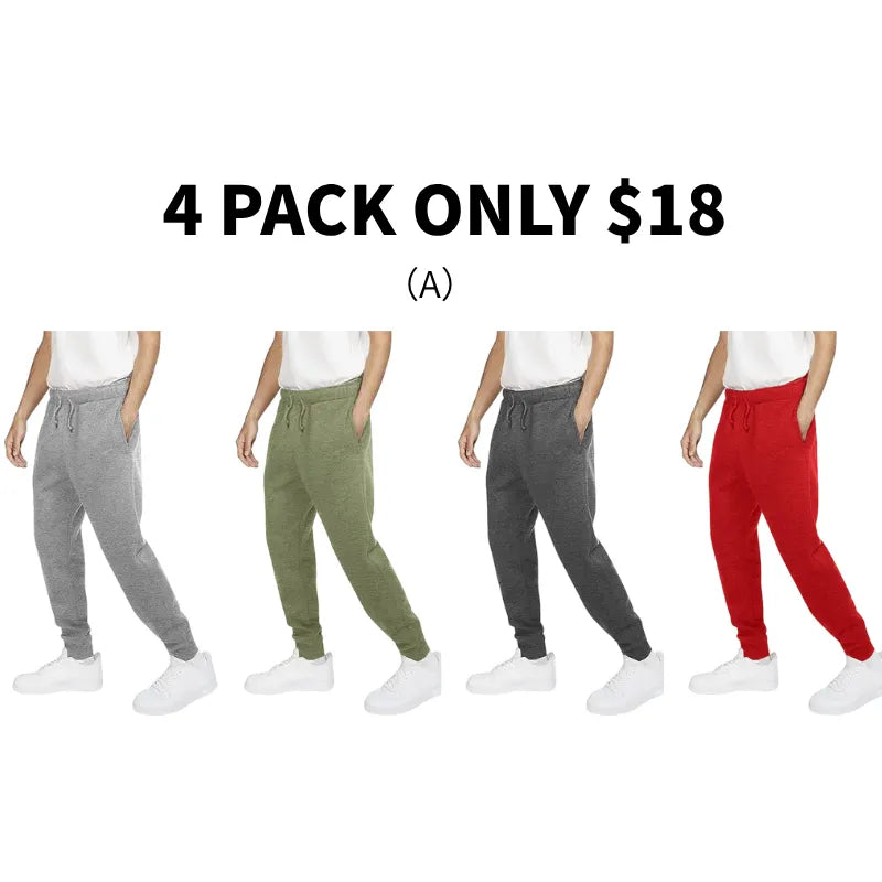 Men's Fleece Sports Jogging Pants