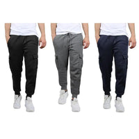 Cargo Joggers-Black-Navy-Charcoal