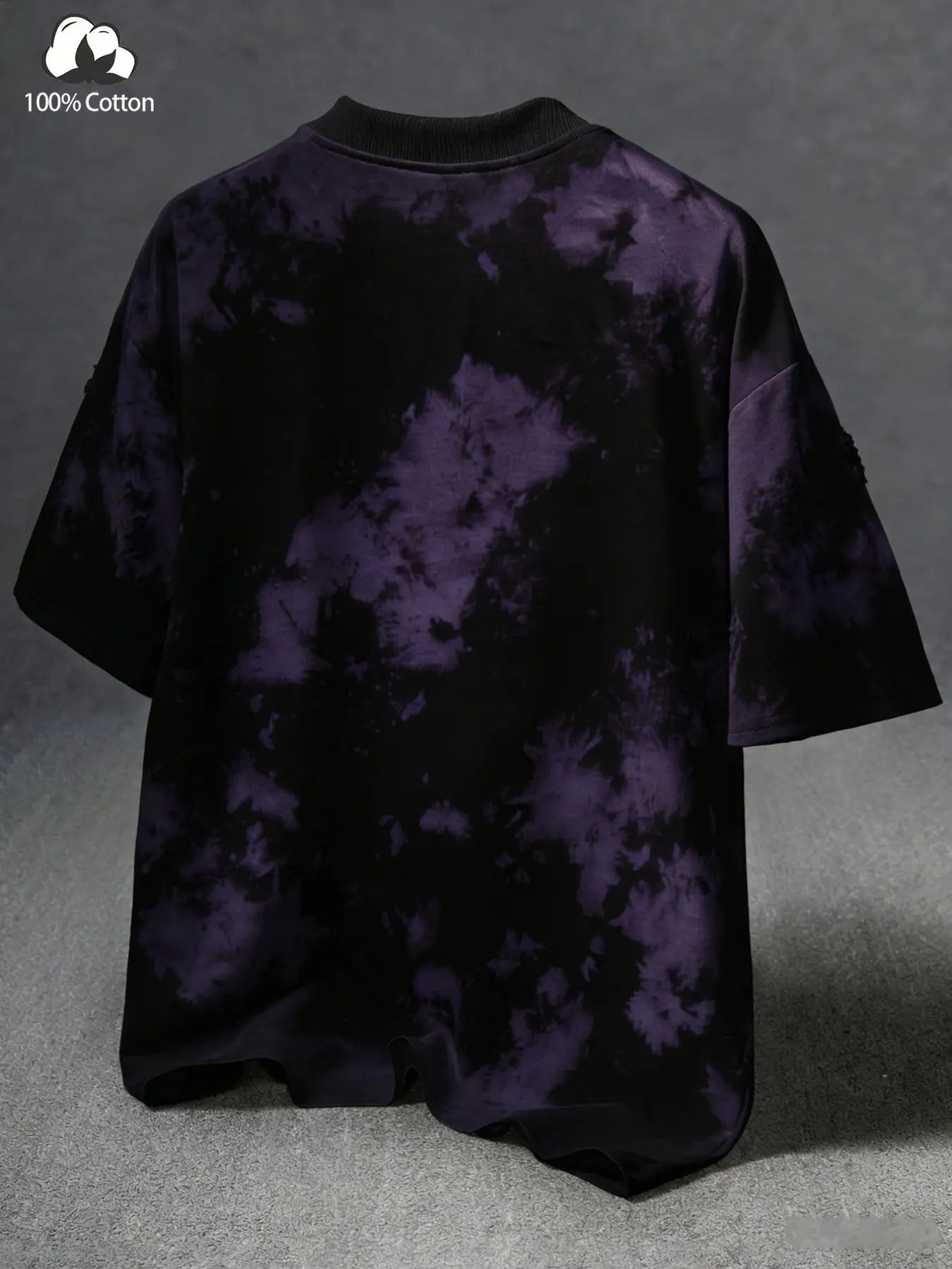 Unisex Vintage Tie-Dye T-Shirt for Summer Streetwear