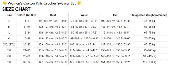Women'S Cotton Knit Crochet Sweater Set Two Piece Cozy Stylish Lounge Outfit For Casual Wear Comfortable Elegant