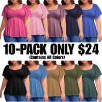 10 PACK(Contains All Color)