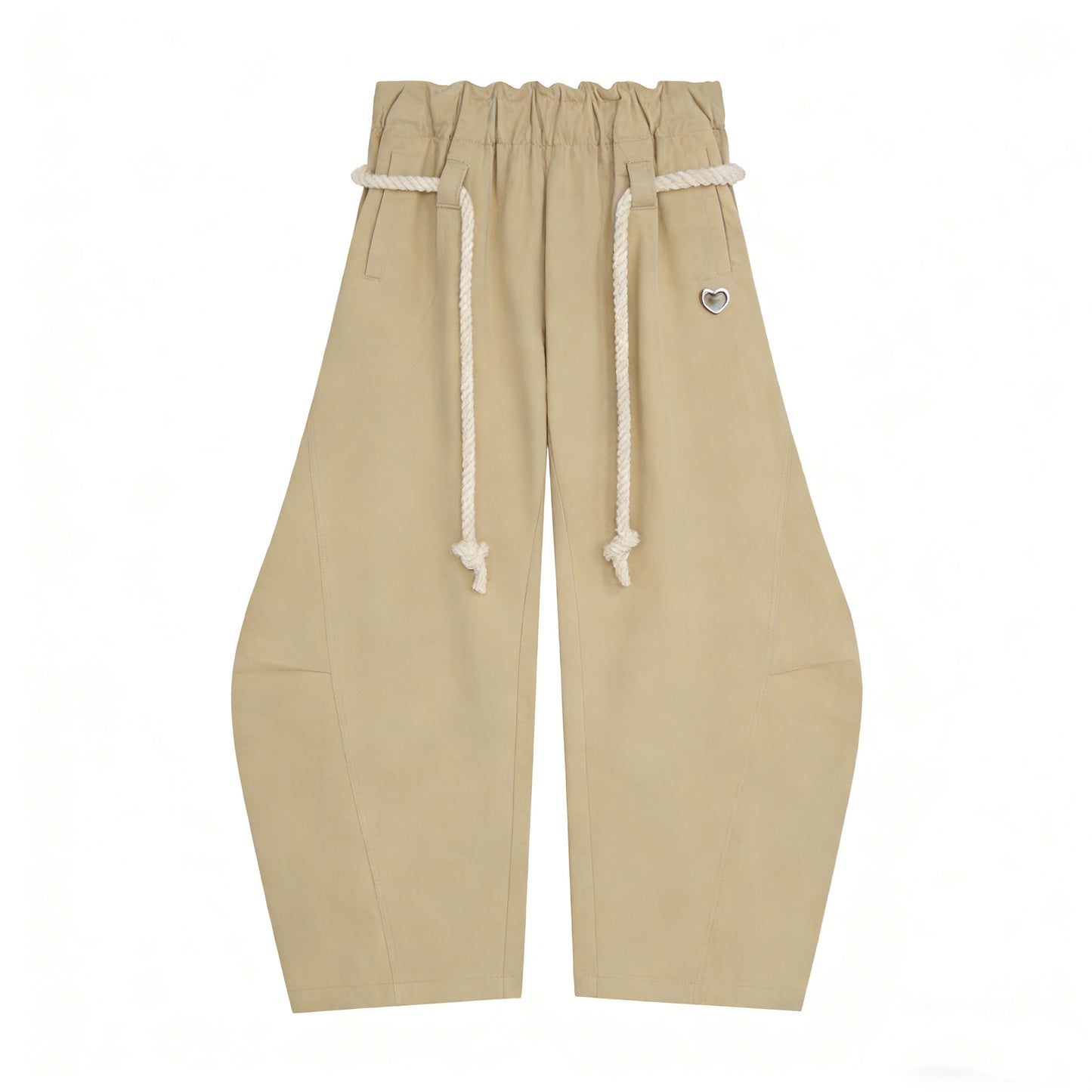 「90%OFF only today」 Baggy Wide Leg Pants for Women Casual Elastic Waist Lantern Trouser Sweatpants Womenswear Everyday Comfortable Nautical Rope Drawstring Unisex Fit 155-185cm