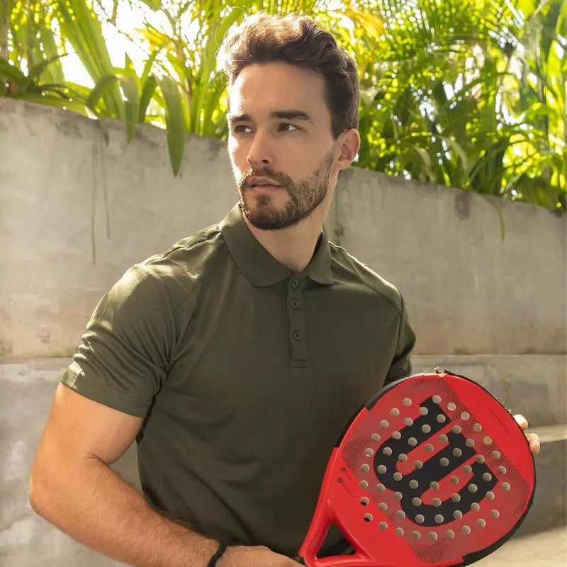 Men's Quick Dry Polo Shirts –  Moisture Wicking Workout Tops