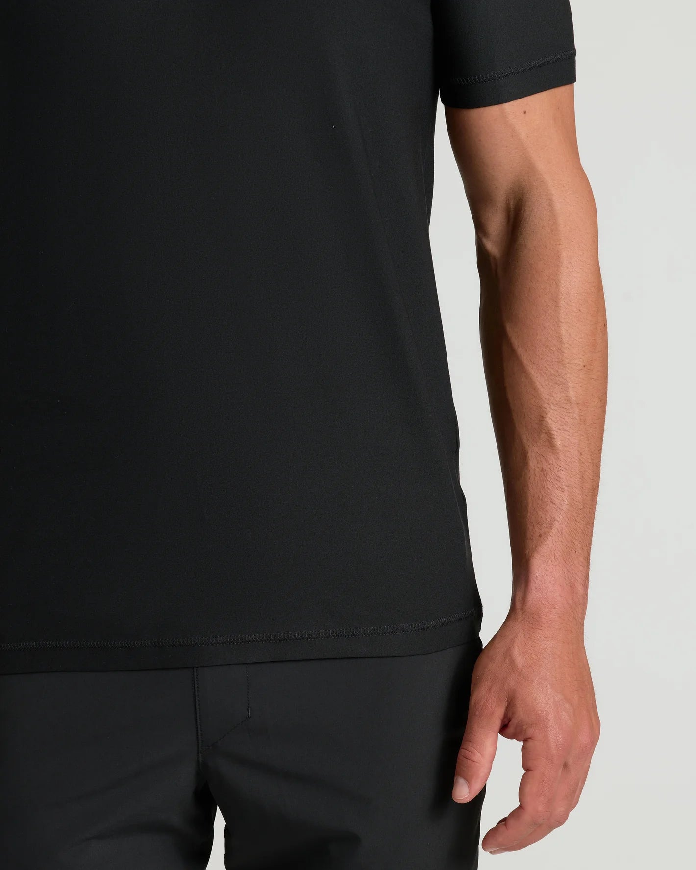 Men's Active V‐Neck Top for Workout & Daily Wear