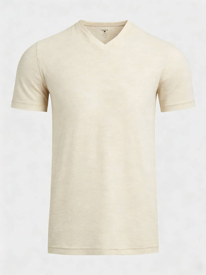 Men's Active V‐Neck Top for Workout & Daily Wear