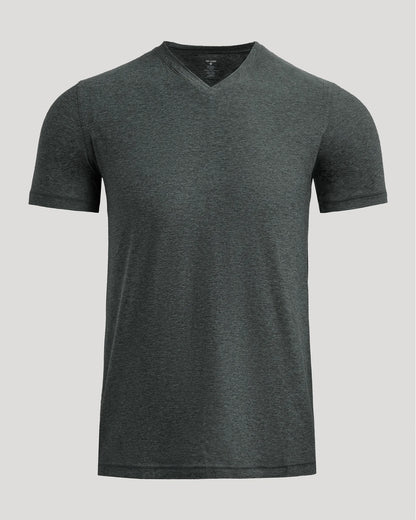Men's Active V‐Neck Top for Workout & Daily Wear