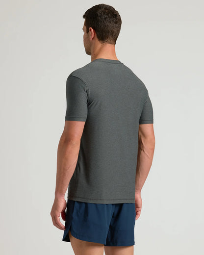 Men's Active V‐Neck Top for Workout & Daily Wear