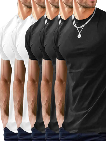12PACK-Hipster Hip Hop Longline Crewneck Shortsleeve T-Shirt,Menswear Casual Streetwear Tshirt Tops
