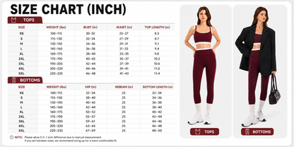Seamless Leggings & Sports Bra Set with Padded