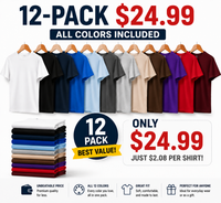 12-Pack $24.99 (All colors)