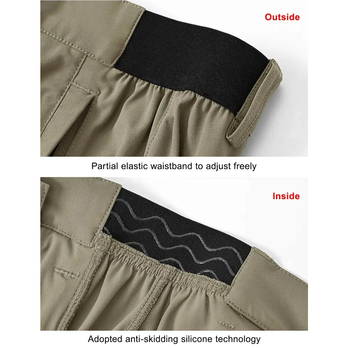 Men's fashionable golf work shorts